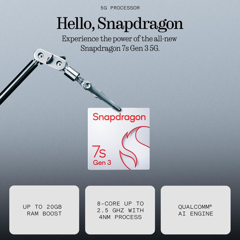 Smartphone Nothing PHONE(3A) 6,77" 8 GB RAM 128 GB White